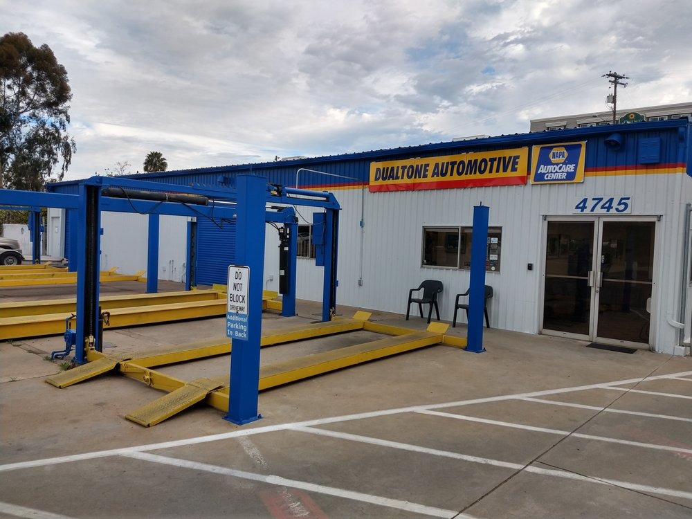 Dualtone Automotive storefront at 4745 Mission Bay Dr
